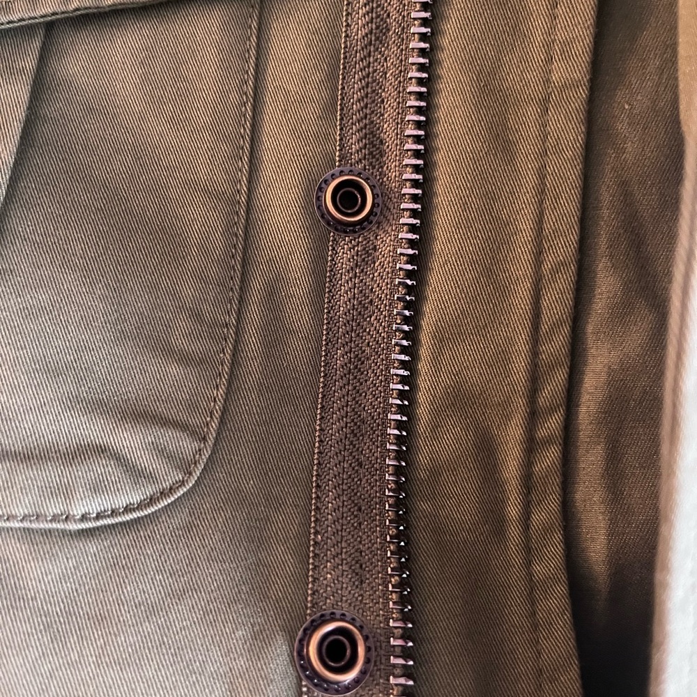 Zadig & Voltaire Olive Green Utility Jacket - Picture 13 of 14